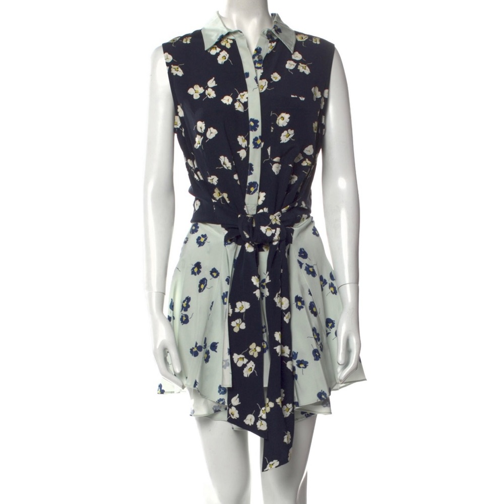 Derek Lam 10 Crosby silk mini dress. Size M.